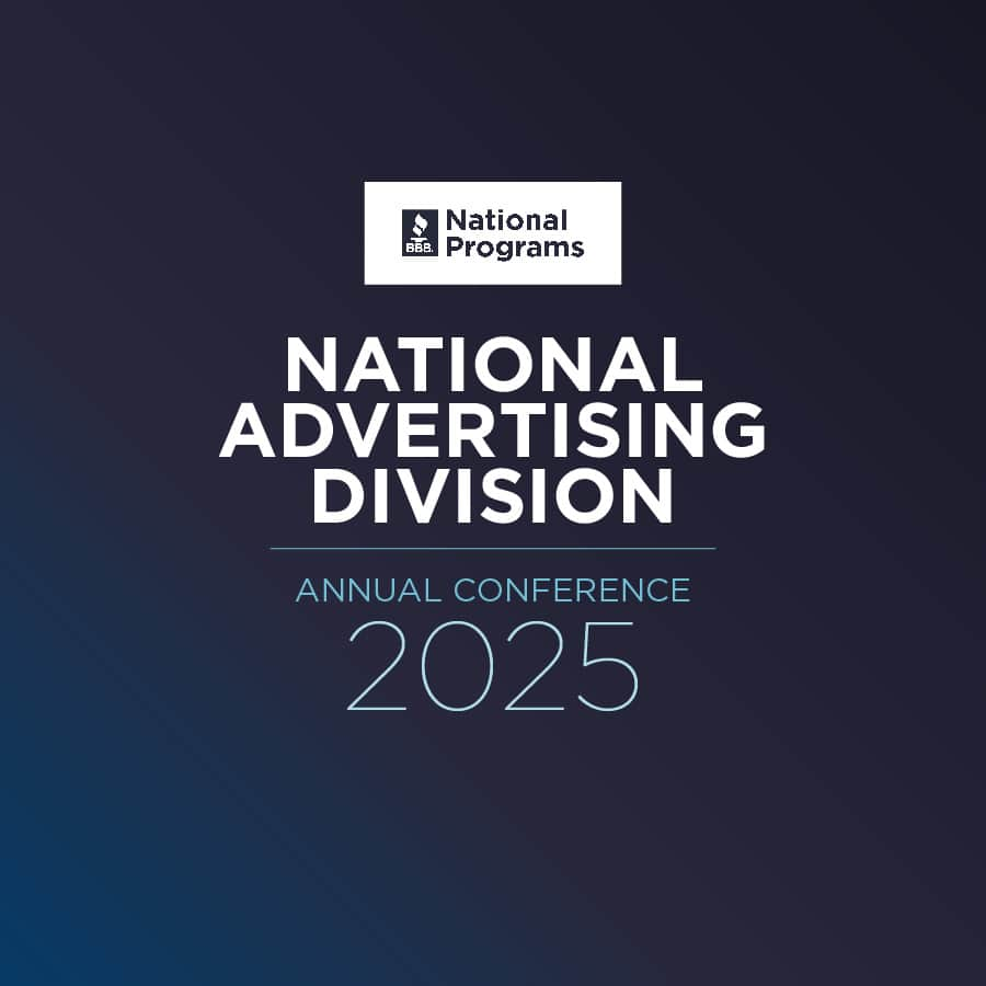 BBB National Programs National Advertising Division Annual Conference 2025